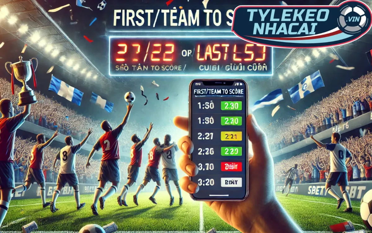 Kèo đội nào sẽ ghi bàn đầu tiên/cuối cùng (First/Last Team to Score) - Dễ Chơi Dễ Trúng Lộc 3 Kèo đội nào sẽ ghi bàn cuối cùng (Last Team to Score) là gì?