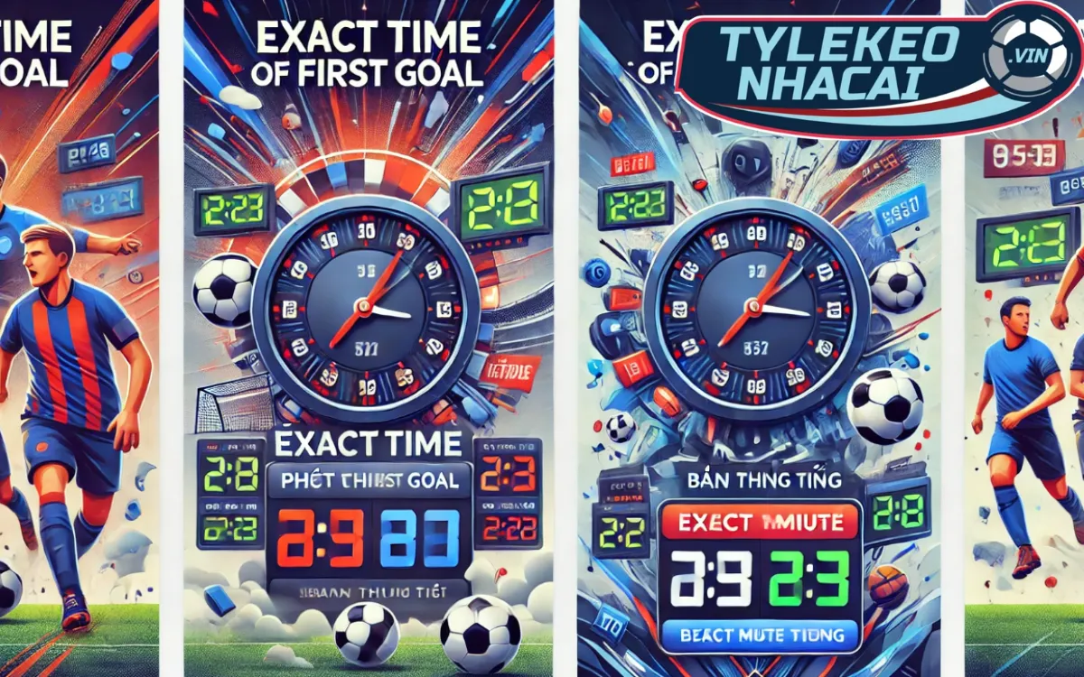 Kèo Số Phút Chính Xác Của Bàn Thắng Đầu Tiên (Exact Time of First Goal) - Phân tích chi tiết 3 Các yếu tố ảnh hưởng đến kèo số phút chính xác của bàn thắng đầu tiên